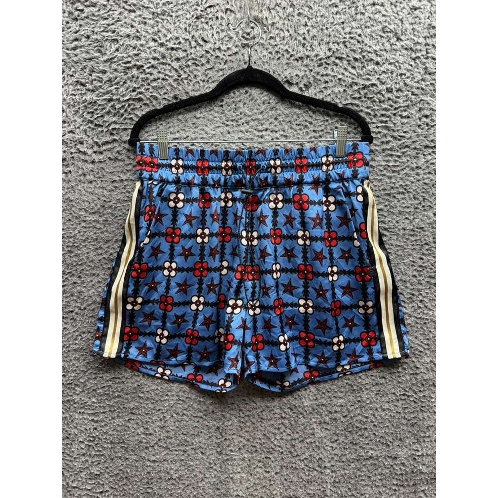 Scotch & Soda Maison Scotch The Poolside Printed Drawstring Shorts Womens Size L - Picture 1 of 13